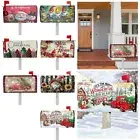 Winter Gnomes Christmas Mailbox Covers Garden Decoration