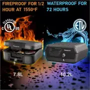 SentrySafe Fire Water Resistant Protection Safe Chest 2 Keys 7.8/10.2L