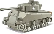 Cobi WW2 M4A3 Sherman Tank Model Kit (103 Piece Set)