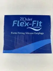 ZQuiet Flex-Fit Earplugs Noise Reduction Earplugs for Sleep Work Concerts Travel
