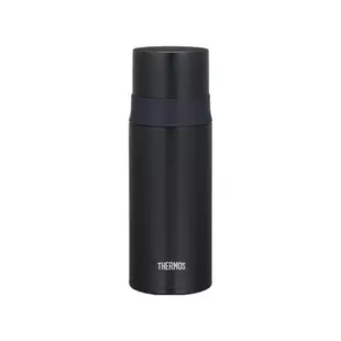 THERMOS 不銹鋼擰蓋保溫瓶-黑色 350ML