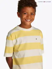 Tommy Hilfiger White Essential Archive Fit 100% Cotton T-Shirt (F55326) | $42 - $51