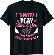 VidiAmazing Retro Arcade Game Pinball Machine Gamer Pinball Girl ds1537 T-Shirt