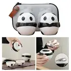 Tea for Teapot and Cup Set Mini Portable Tea Set 1 Teapot + 2 Cups
