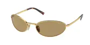 Prada PR A59S 5AK70G Men's Sunglasses Gold Size 59