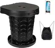 Portable Camping Toilet - Portable Travel Toilet, Outdoor Camping Stool | Retractable Potty with Adjustable Height for Kids and Adults Outdoor Camping Stool for Long Trips Trucks Fishing RV Picnics