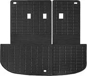 Cargo Mat with Backrest Mat Mats Floor Mats for Palisade Accessories 20-24 TPE Back Seat Cover Protector Waterproof
