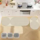 Diatomite Kitchen Rug Non-slip Long Carpet Kitchen Floor Mat Bedroom