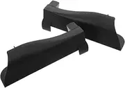KITANDOVE 4pcs Pool Table Edge Protectors Easy Installation Billiard Corner Guards for Comprehensive Table Protection Durable Black Liners