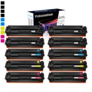 10 Pack CF500A 202A Toner Set Fits for HP LaserJet Pro MFP M254dn M280nw M281fdn