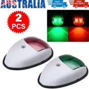 2pcs LED Navigation Lights Nav Lamp Side Mount Port Starboard Marine Yacht Boat