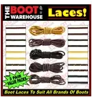 Work Boot Laces - For Redback, Mongrel, Blundstone & Oliver Boots (3 PAIR PACKS)