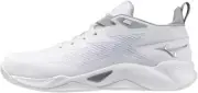 MIZUNO Basketball Shoes WAVE TRANSISTOR White Silver W1GA2400 US6(24cm)