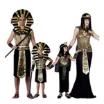 嘉年華女性男人角色扮演古埃及黑埃及兒童埃及法老服裝