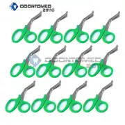 12 Green Emt Paramedic Bandage Shears Ems Scissors 7.5"
