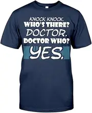 [VidiAmazing] Knock Knock - Whos There - Doctor T-Shirt