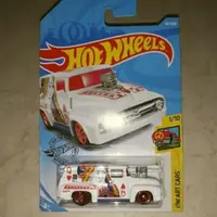 在飛比找蝦皮購物優惠-Putih Hotwheels 56 福特 f100 白色