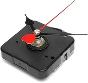 Quality Assurance Clock Wall Movement Mechanism Black Red Hearts Hand Repair Part Kit DIY