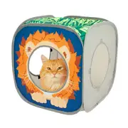 Kitty City Jungle Lion Play Cube Cat Toy