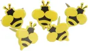 Eyelet Outlet Shape Brads 12/Pkg-Bumble Bees QBRD-663