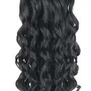 Wavy Ponytail Lifelike Fluffy Lightweight Soft Long Drawstring Ponytail For Hair