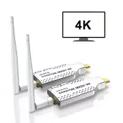 4K Wireless Transmitter and Receiver HDMI Extender PC To TV Display Adapter 50m