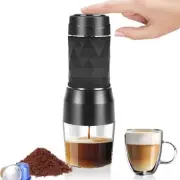 New Mini Hand-pressed Capsule Grinding Coffee Machine Portable Travel Carry-on