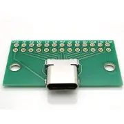Durable USB Type-C Socket with PCB Board Replacement 24P Socket Base Test Board