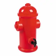 Firefighter Party Fire Hydrant Drink Dispenser - Party Supplies - 1 Piece