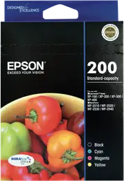 Epson 200 DURABrite Ultra 4 ink Value Pack