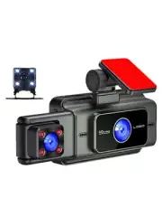 3 Camera Recorder WiFi 1080P Car DVR Dash Camera Front Inside Rear Cam 3in IPS (for: Subaru)