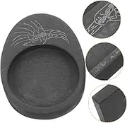 Four Treasures of Study Calligraphy Calligraphy Ink Holder She Ink Stone Drawing Stone Grinding Inkslab Preserve Chinese Inkslab Calligraphy Inkslab Inkstone Black