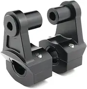 Motorcycle Handlebar Riser Motorcycle Mount Clamp Handlebar Risers 22mm 7/8'' for Aprilia for Tuono V4 1100 RF/RR V4 1100 2011-2024 2014-2016