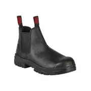 Hard Yakka Size 9 Black Grit Safety Boots