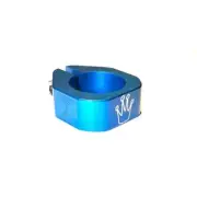 Custom bmx seat clamp,OLDSCHOOL BMX SE STREET TOYS CROWN BLUE 28.6MM GT NEW