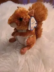 Aurora - Mini Flopsie - 8" Nutsie Red Squirrel New Nwt