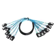 CY 6 SATA 7pin - 6 SATA 7pin Target SSD Hard Disk 6Gbps Server Raid Cable SAS