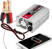 Vehicle Inverter for Laptop | Electric Car Charger Inverter 600W - USB Ports Charger Quick Charging, USB Fast Charging Ports for Laptop
