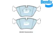 Bendix Brake Pad FT General CT For Jaguar XJ 97-03 4.0 209kw DB1242 GCT