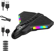 Auto Clicker - Simulated Finger Clicker Clip | Adjustable Speed Physical Clicker with 6 Heads, Suitable for Games, Live Broadcasts, Reward Tasks Lippsy