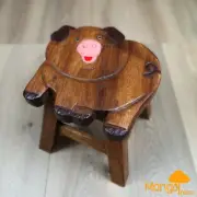 Mango Trees Kids Wooden Stools Ready to Use Giraffe 50% off Retail Price