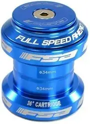 FSA Orbit MX 1-1/8Inches Threadless MTB Road Headset with Top Cap, Blue, NO.20, XTE1505