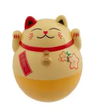 Culbuto Big/Large Money Cat Japanese 15 CM Maneki Neko Lucky Cat 54