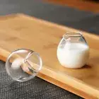 Tea Drinks Transparent Milk Cup Milk Pot Coffee Milk Can Seasoning Cup