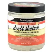 Aunt Jackie's Flaxseed Recipes Don't Shrink Elongating Hair Curling Gel for Natu