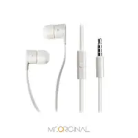 在飛比找松果購物優惠-HTC MAX300 原廠 立體聲 扁線入耳式耳機 白色 (