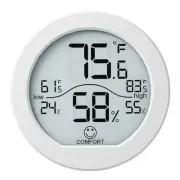 Digital Hygrometer Thermometer for Room Temperature Humidity Meter Indoor The...
