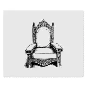 2 x 'Kings Throne' Microfibre Lens / Glasses Cleaning Cloths (LC00028373)