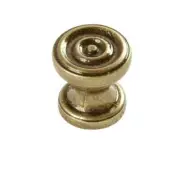 Furniture Manor Shutter Knob Sash Jewelry Box Tray Table Tiny Knob w/ Screw 1/2"