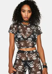 Skull Crusher Mesh Tee